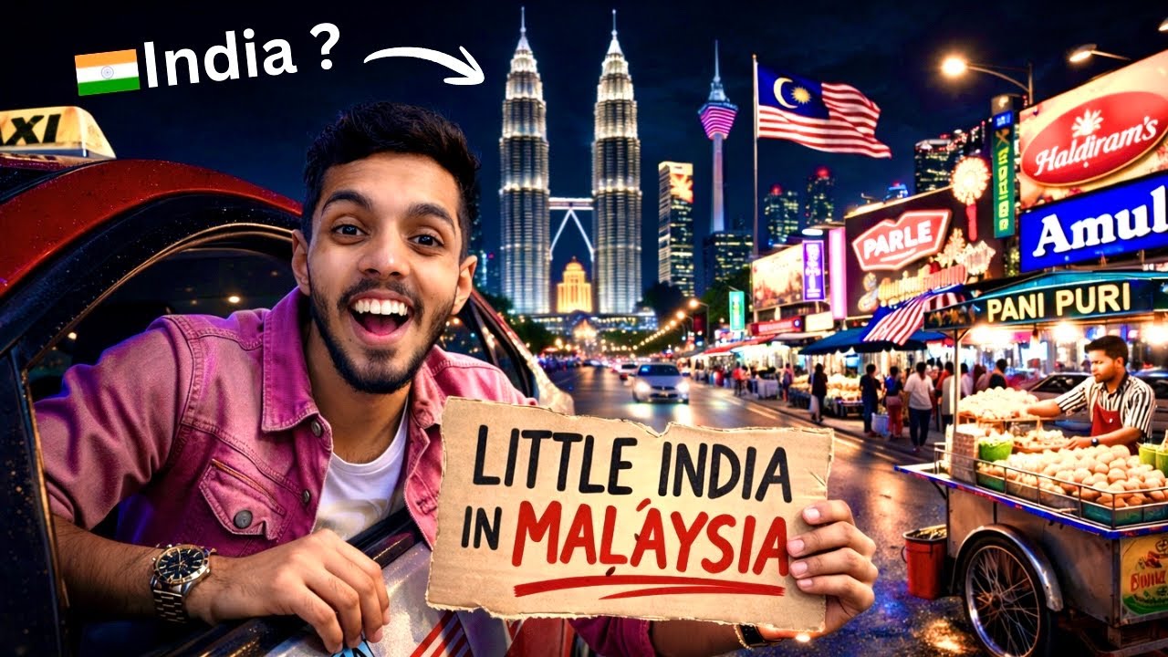 Little India Kuala Lumpur 🇲🇾 | India jaisa feel in Malaysia 😍 Full Street Tour + Indian Food