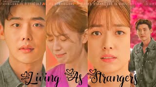 Living As Strangers is Difficult💔Kang Chul Forgets Yeon Joo Sad Scene W Kdrama edit||Whatsapp Status