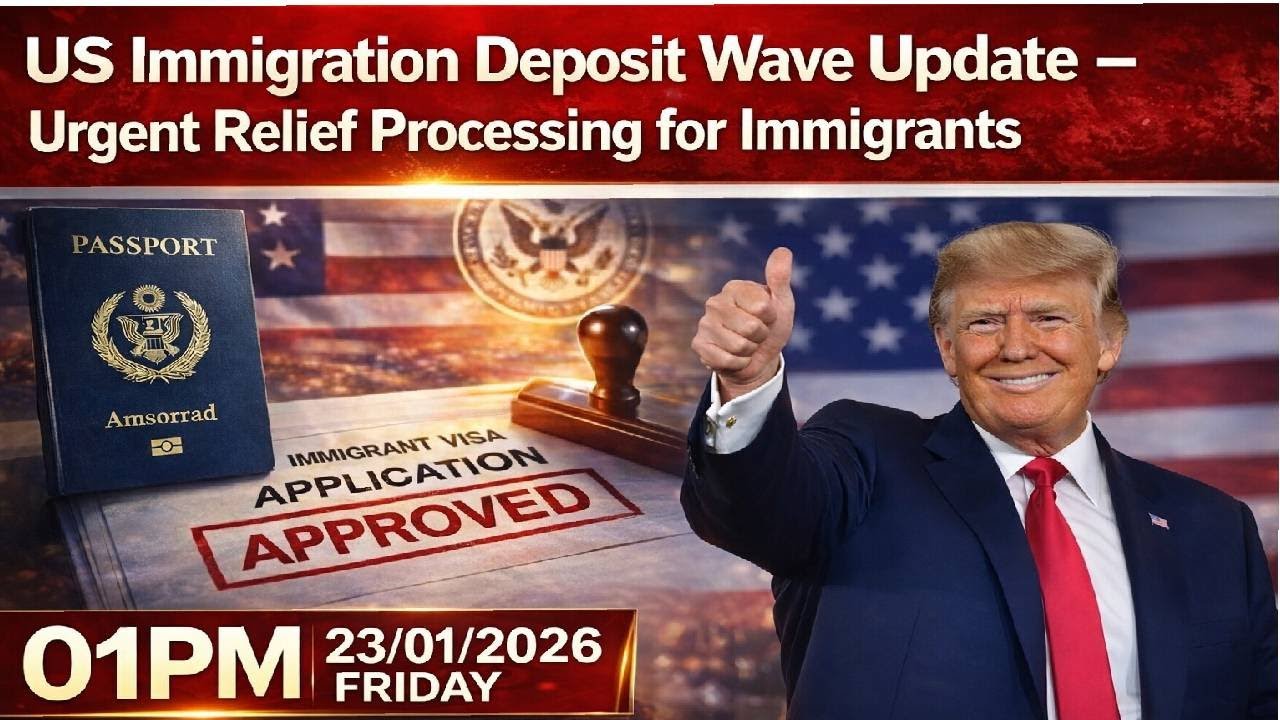 US Immigration Deposit Wave Update – Urgent Relief Processing for Immigrants