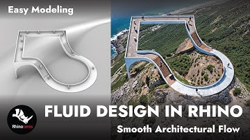 Fluid Design in Rhino – Modeling a Smooth Pavilion Step by Step