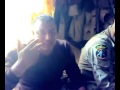 Iraqi army soldier recites a poem