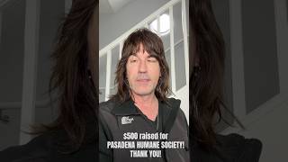 $500 RAISED and DONATED to PASADENA HUMANE SOCIETY - THANK YOU! #lafires #eatonfire  #pasadenahumane