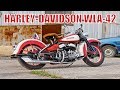 Motorcycle Harley-Davidson WLA-42. Мотоциклы от Ретроцикла.