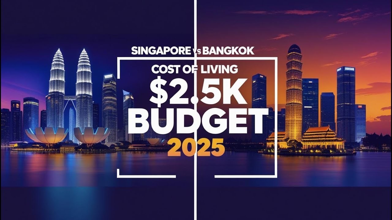 Singapore vs Bangkok: The Cost of Living Showdown 2025 - YouTube