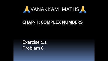 Complex Numbers (Part 6) | Maths (TN Syllabus) - 12th Std