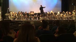 Daniels eighth grade band 2018 The Final Countdown