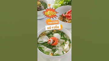 Buổi học nấu hủ tiếu cá, hải sản