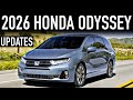 2026 Honda Odyssey.. What's New?