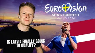 FIRST REACTION TO LATVIA EUROVISION 2024 (Dons - Hollow)