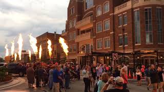 Pilots Ignite Thier Hot Air Balloons During Main Street Glow