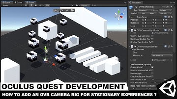 Unity Oculus Development OVR Camera Rig for Stationary VR Experiences