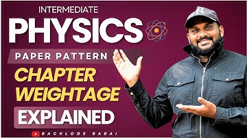 Physics Public paper pattern & Chapter weightage 2025-26 // Class 11 // @backlogsbabai1797 // MMSK/