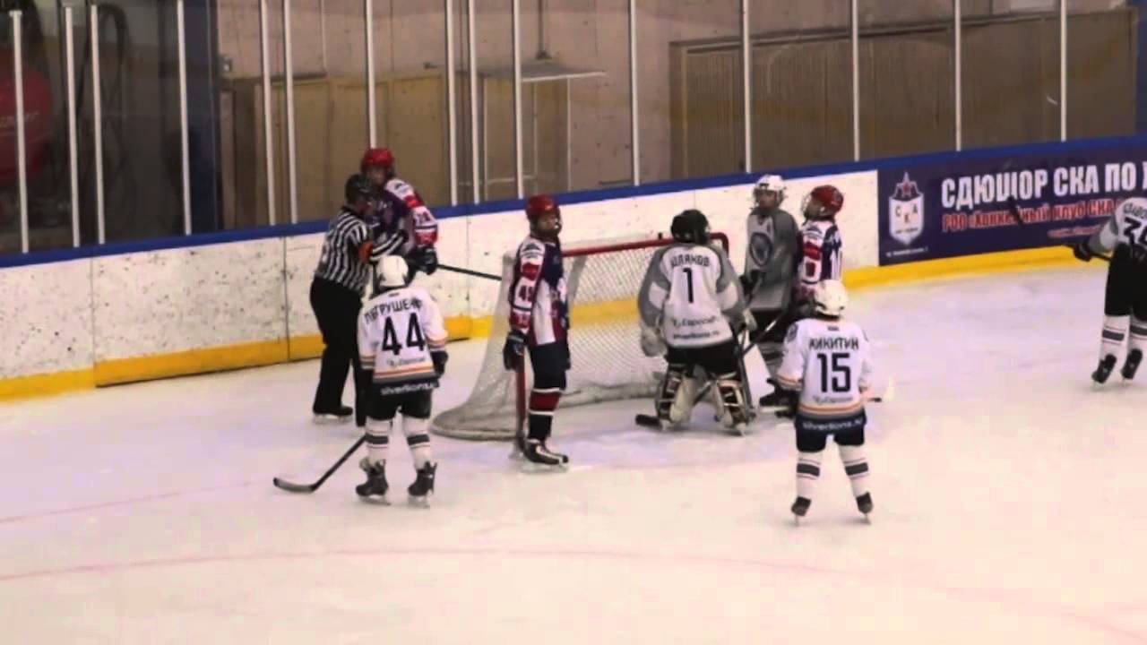 Обзор матча СКА-Серебряные Львы 2003, 14 фев 2015 - YouTube