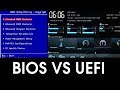 BIOS VS UEFI  /  MBR VS GPT