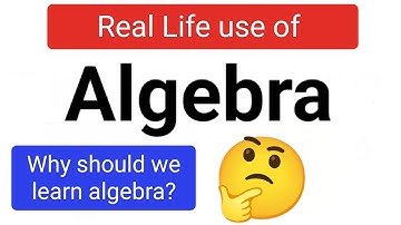 Use of ALGEBRA in REAL LIFE! Why should we learn algebra? #algebra #reallife #fastandeasymaths