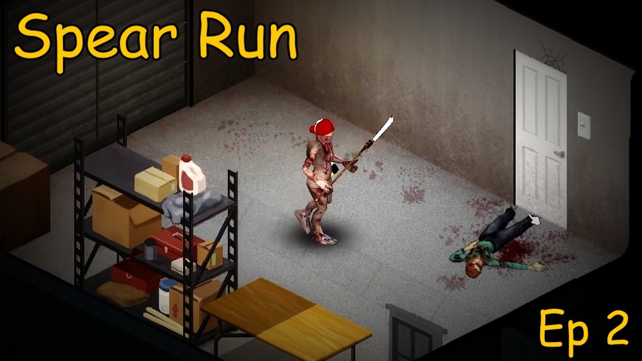 The Strangest Upgrade Project Zomboid Spear Build Ep 2 YouTube