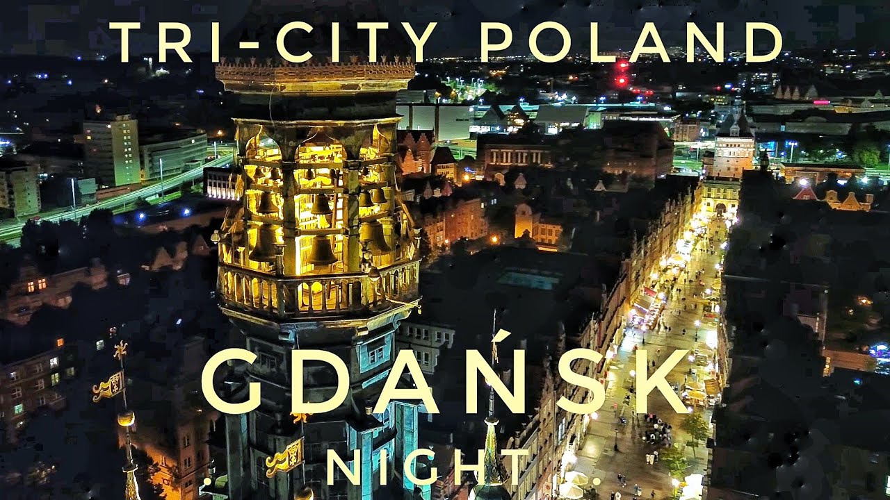 Tri-City Poland. Gdańsk - night