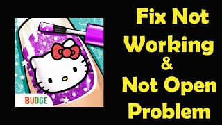 How To Fix Hello Kitty Nail Salon App Not Working | Hello Kitty Nail Salon Not Open Problem | PSA 24 screenshot 3