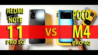 REDMI NOTE 11 PRO 5G VS POCO M4 PRO 4G