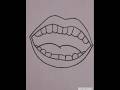 How To Draw An Open Mouth Easy Step By Step Tutorial Shortsfeed