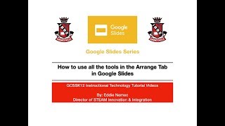Google Slides Arrange Tools