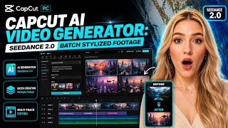 AI Video Generator: Batch Marketing Ads on PC | CapCut | Seedance 2.5 Coming Soon