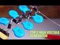 How To make high voltage generator @crazytechniques