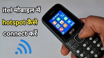 keypad mobile se hotspot kaise connect kare | itel keypad mobile me bluetooth kaise connect kare