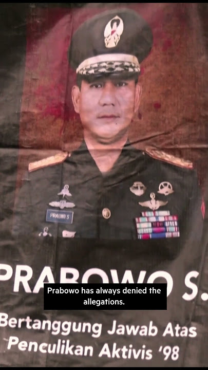 Who is Indonesia's president-elect Prabowo Subianto? | FT #shorts