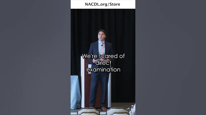 How to Prepare For Direct Examination - NACDL.org/Store
