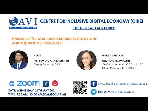 Episode 5 "Cloud-based Business Solutions and the Digital Economy”