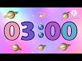 3 Minute Pastel Galaxy Timer