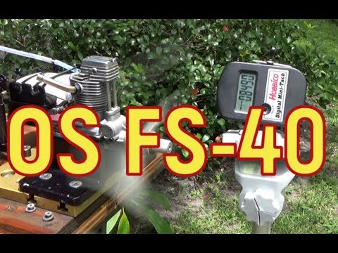ホビーラジコン OS FS-40 4c ホビーラジコン OS FS-40 4c OS Engine - OS FS 40 Four Stroke - Nice