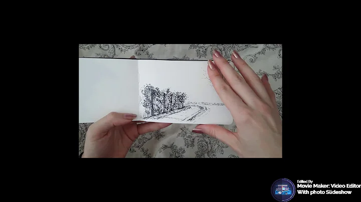 Tiny sketchbook flip through, pen and ink