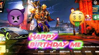 Happy Birthday TO ME 100 Time Transition PUBG MOBILE LOBBY EDIT | BY AhsanGamingYT🔥