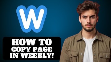 How to Copy Page in Weebly 2025