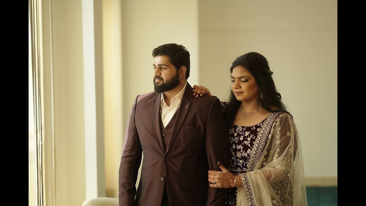 Achuth & Sreelakshmy Wedding Reception | The blissful New year night ...