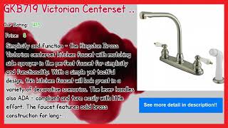 Top 10 Moen Kitchen Faucets Menards In 2019