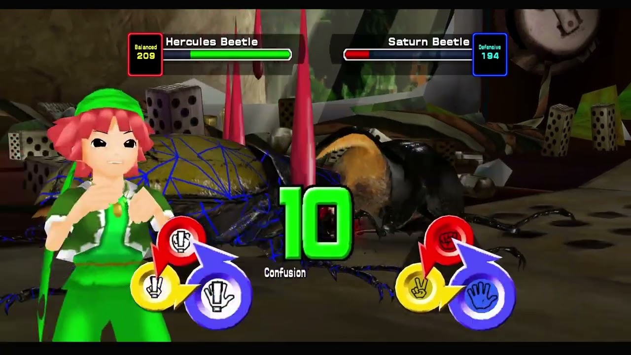 [Request] Meshing Hercules Beetle The Trash Forest [Mushiking 2006 English Version] 