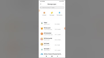 Weather apps version check on redmi note 8