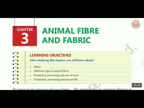 Class 7 || Absolute Science || Chapter 3 || Animal fibre and fabric || -  YouTube