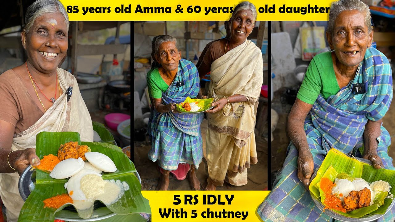 5 ரூபா இட்லிக்கு 5 வகை சட்னி | 85 வயது பாட்டி கடை | சுந்தரி அம்மா கடை | MSF