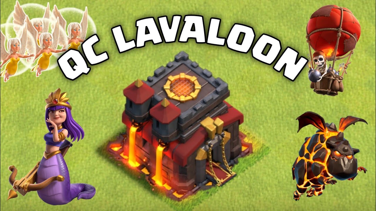 Th10 lavaloon attack 2023 best town hall 10 attack strategy youtube