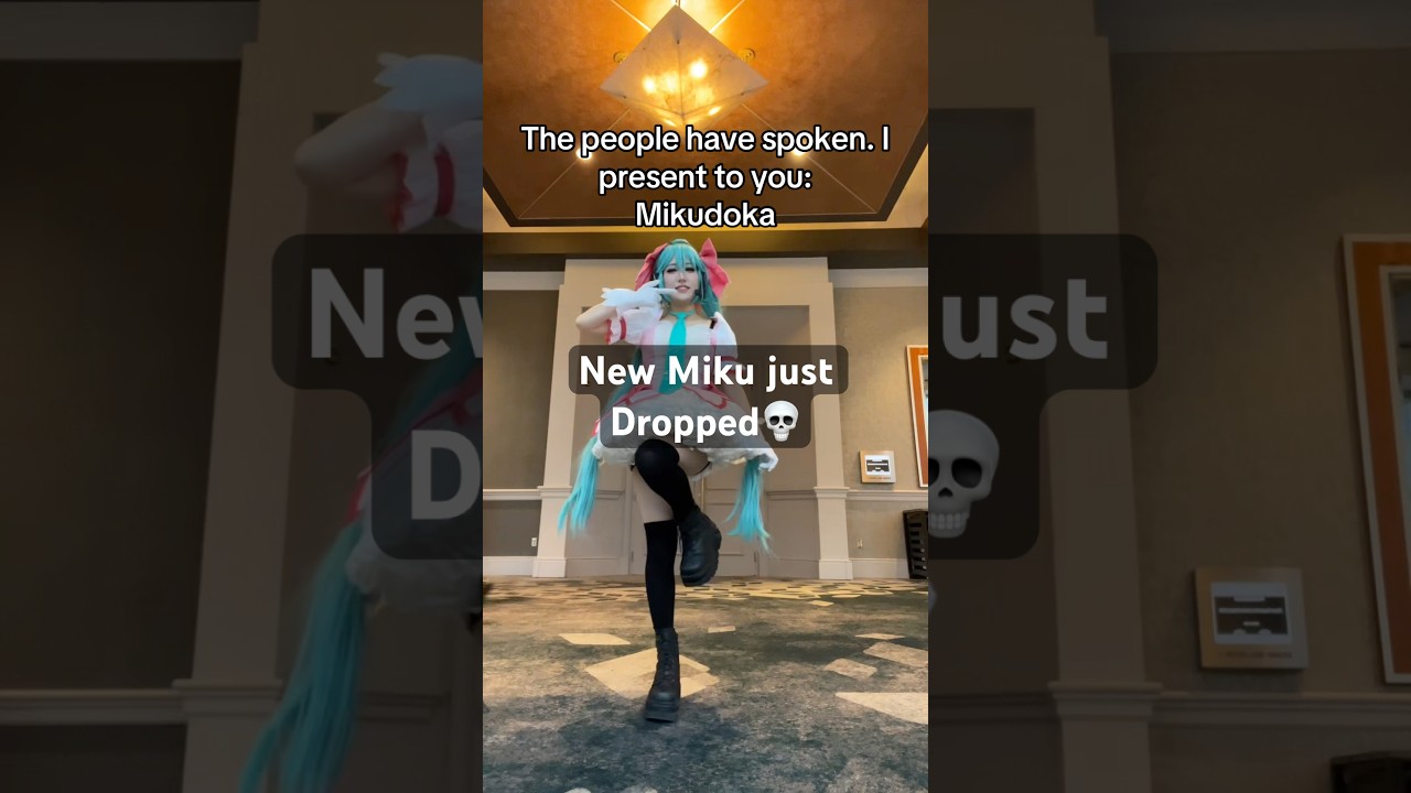 MIKU NATION DO YOU APPROVE? #hatsunemiku #cosplay #dance #madokamagica #irisout #reze