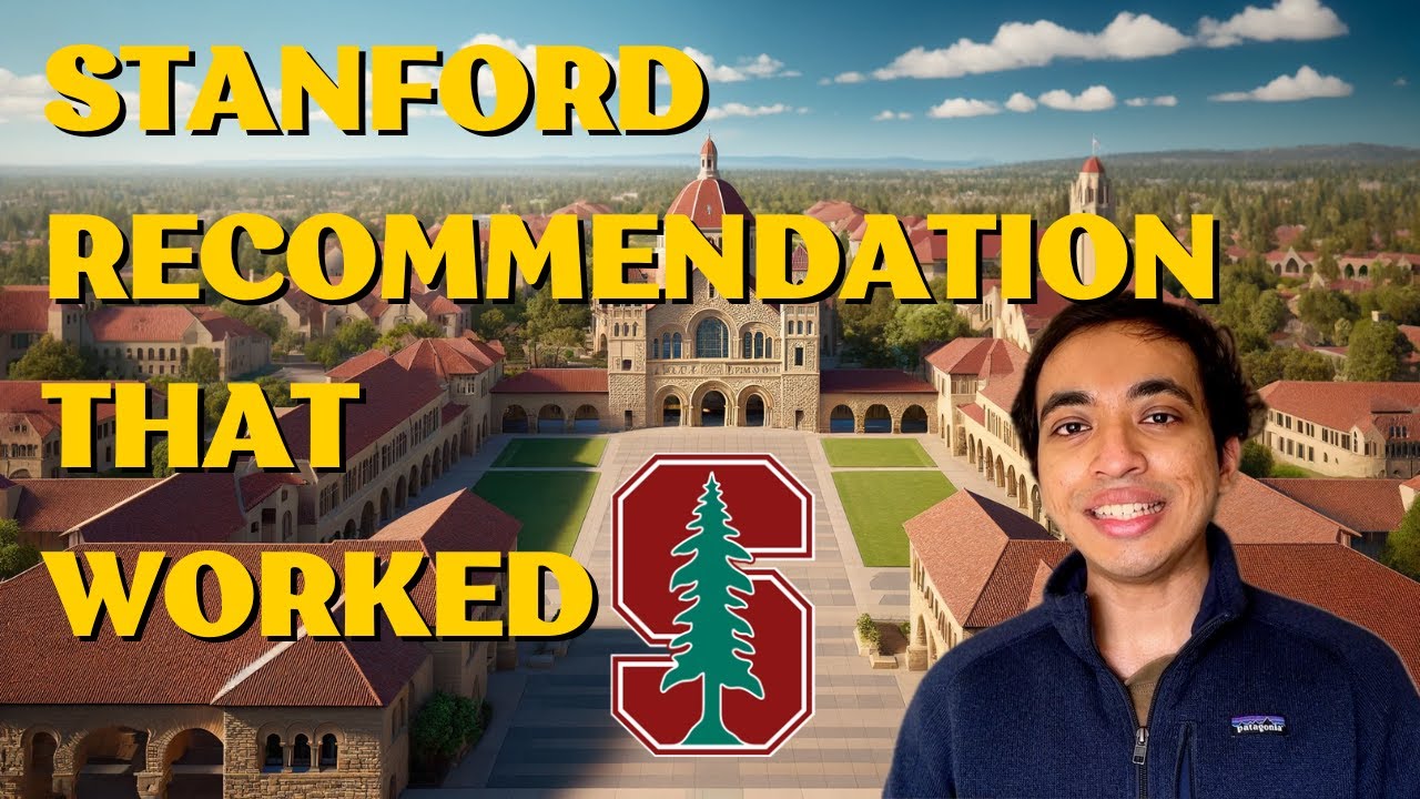 This letter of recommendation got me into Stanford