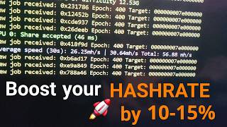 Hashrate Booster | UNLOCK +10% HASHRATE on Windows 11! (MSR Mod Fix – Mining Guide 2026)