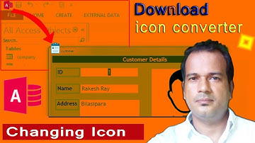 change icon in access database, download icon converter