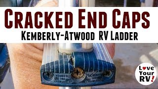RV Ladder Cracked Plastic End Cap Tip ( Kemberly-Atwood ladder) screenshot 1