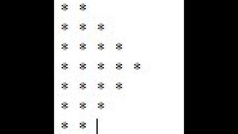 Half Diamond Pyramid in java