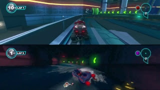 Sonic & All-Stars Racing Transformed - PC Gameplay 2 players screenshot 5